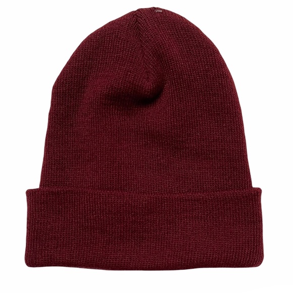 American Needle Dark Red Knit Beanie - Picture 2 of 4
